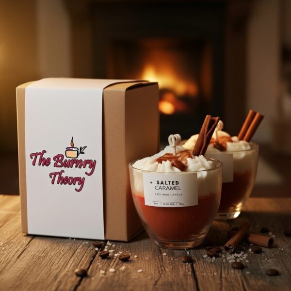 Salted Caramel Luxury Candle Gift